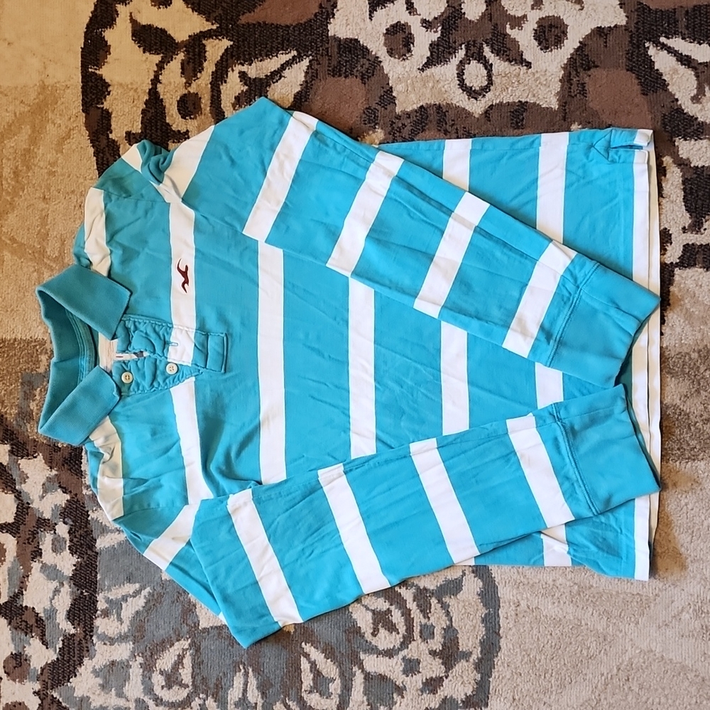 Long Sleeve Polo Hollister